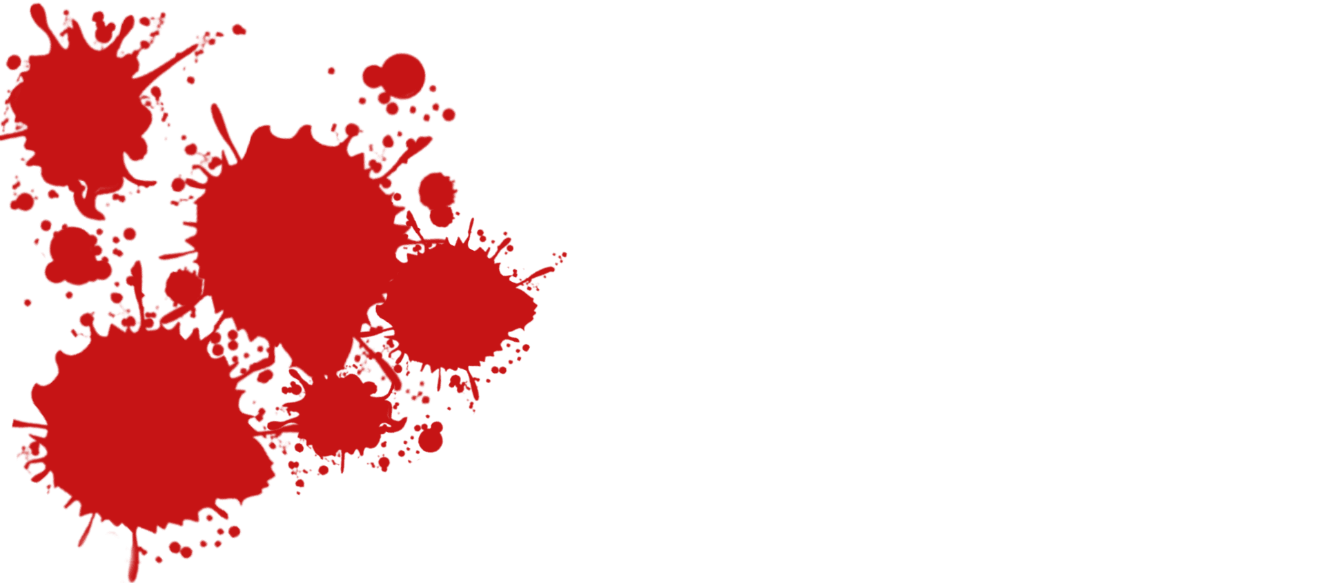 Character classes blood splatter decoration