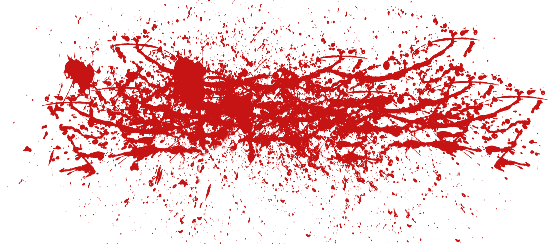 Gamemode section blood splatter decoration