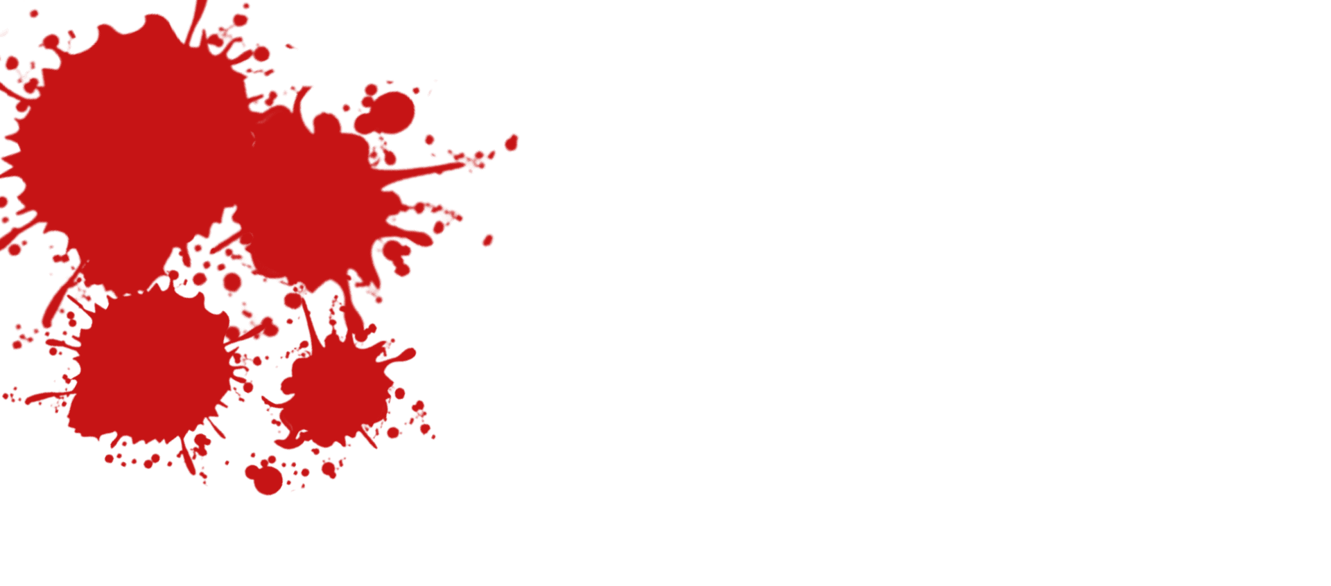 Gore system blood splatter decoration